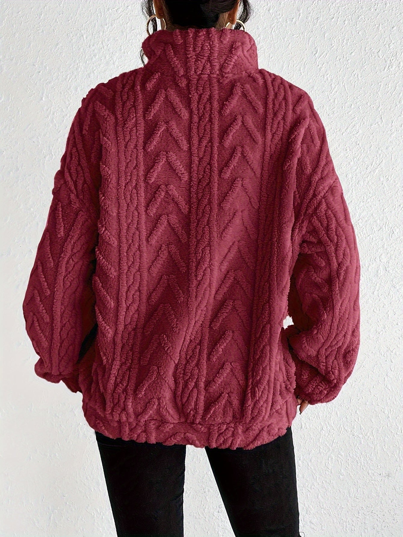 Millie - Knit Half Zip Jumper