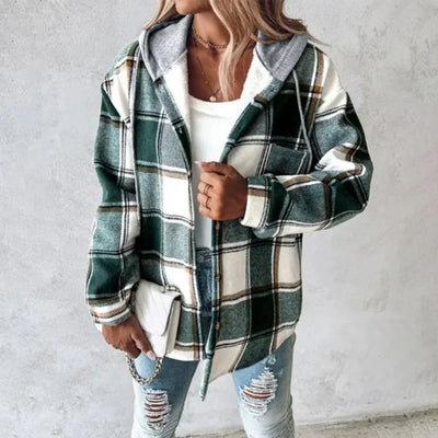 Mia | Lined plaid Jacket