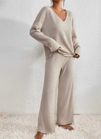 Esra™ Knitwear Two-Piece Set