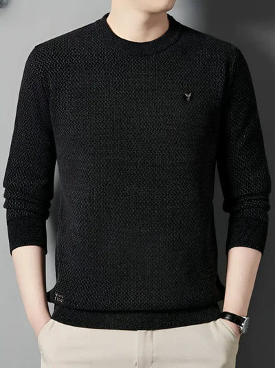 Tommy | Fleece-lined Knit Sweater