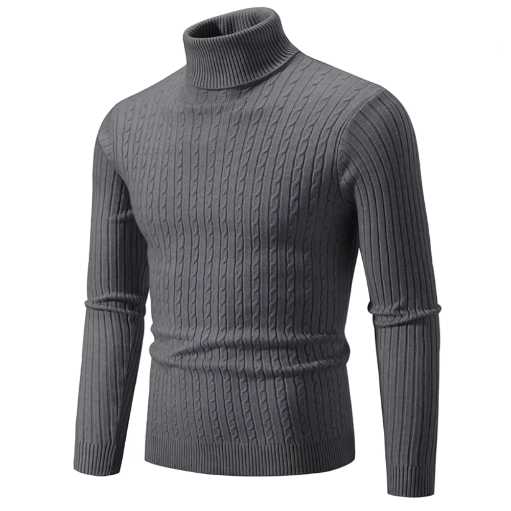 Elwyn | Men's Knitted Turtleneck