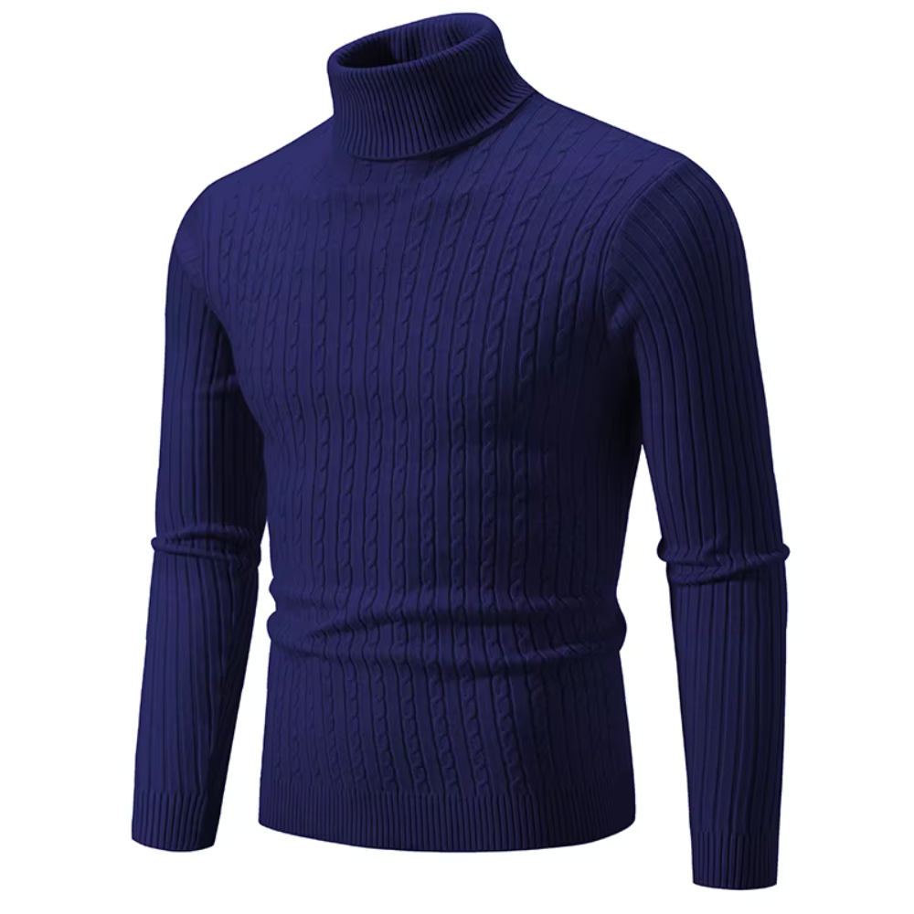 Elwyn | Men's Knitted Turtleneck