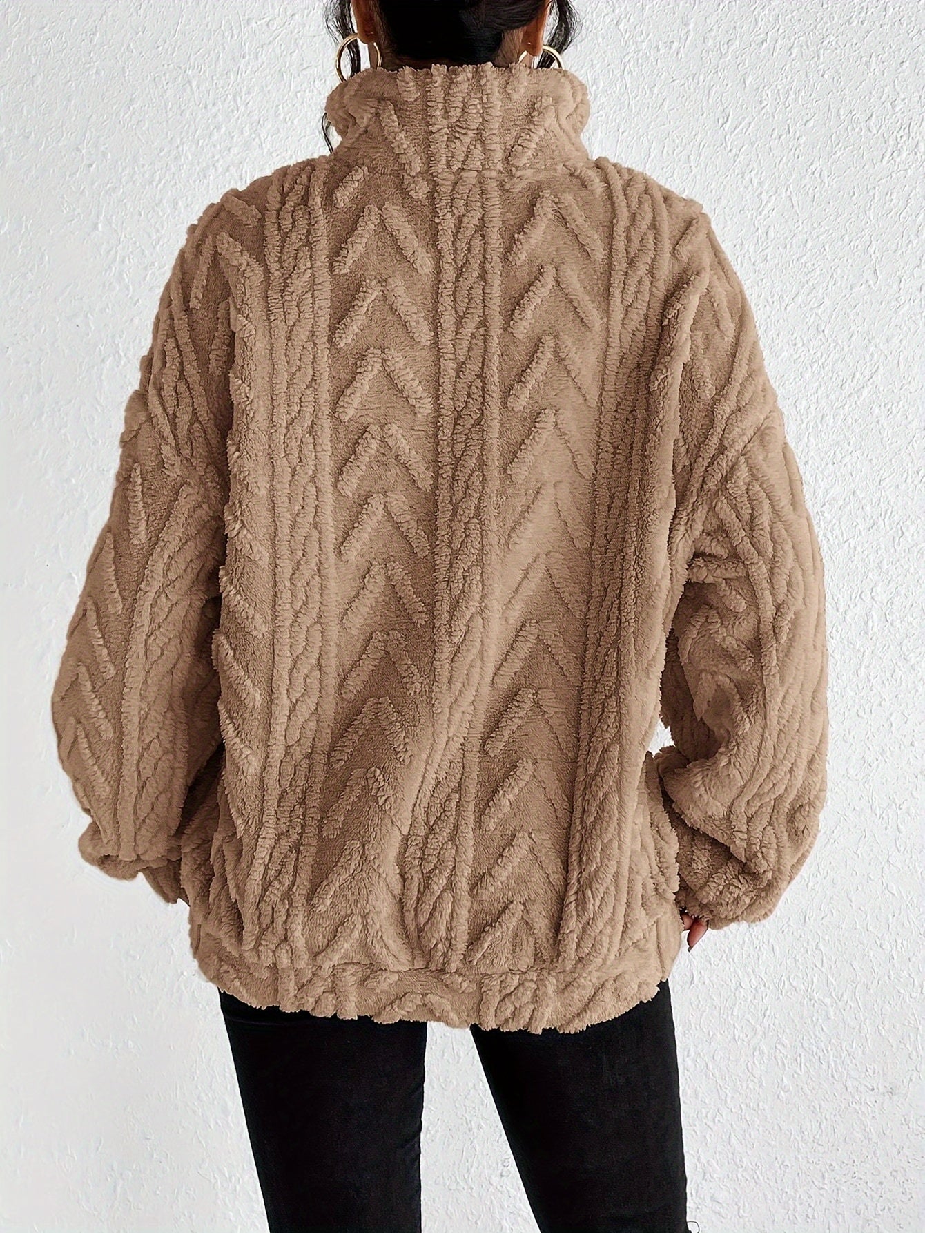 Millie - Knit Half Zip Jumper