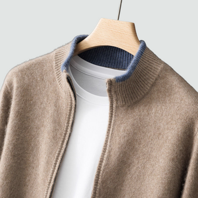 Harrold | Pure Cashmere Zip