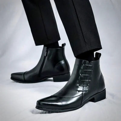 Samuel | Thatcher Leather Dress Boots