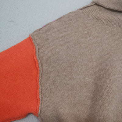 Jenny | Elegant Color Block Sweater