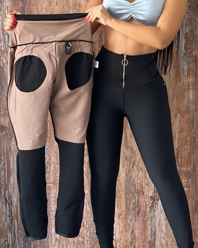 Lisa | Tummy control zipper butt lift pants