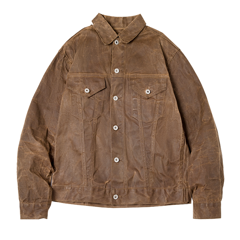 Tom | Tin Cloth Short Lined Cruiser Jacket