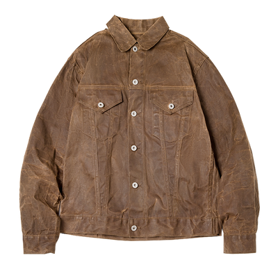 Tom | Tin Cloth Short Lined Cruiser Jacket