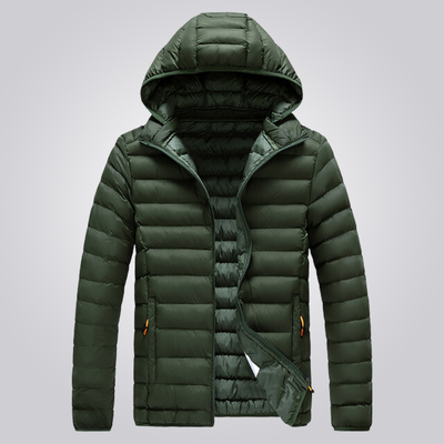 Glacier | Cotton padded jacket (with removable cap)