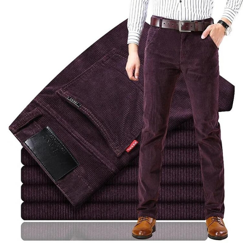 Jay | Warm and Elegant Corduroy Pants