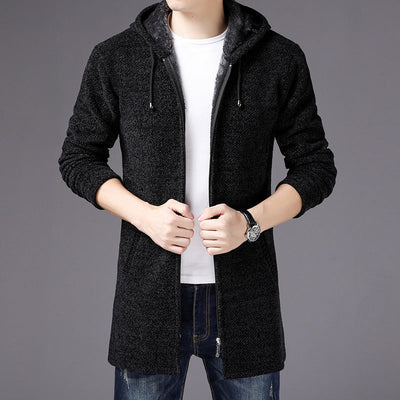 Gabriel | Long Hooded Cardigan