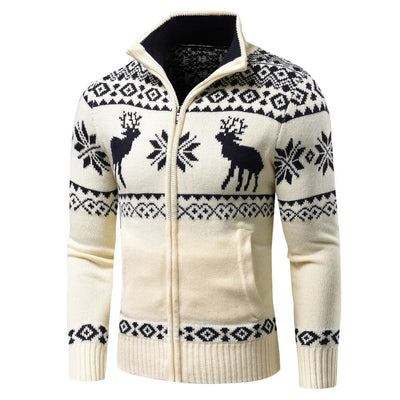 John | Festive Knit Cardigan