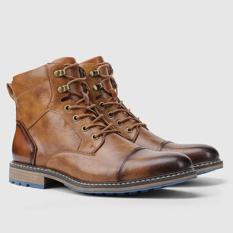 Nathan | Leather Voyager Boots