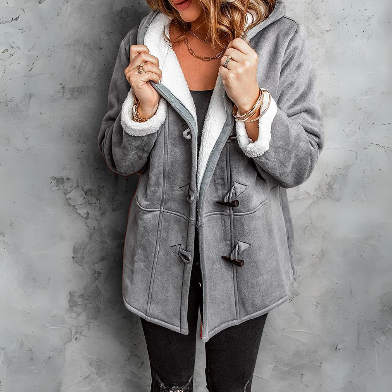 Chloe | Soft Hooded Coat