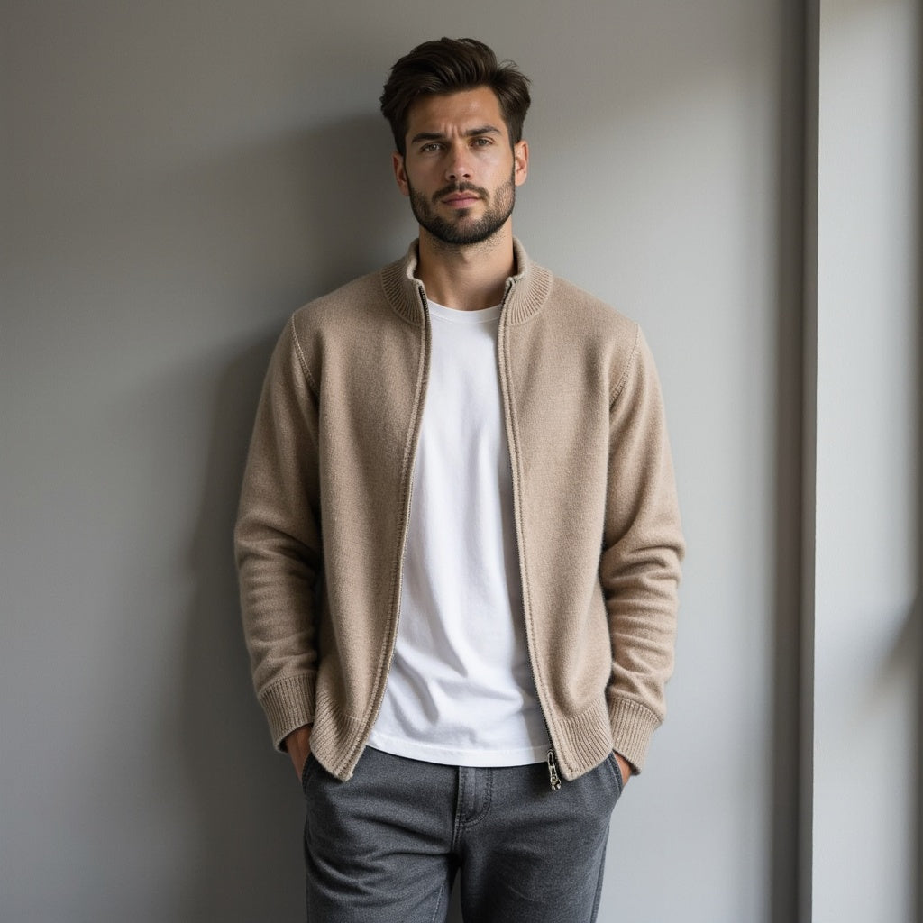 Thommy | Pure Cashmere Zip