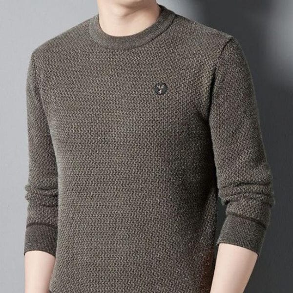 Tommy | Fleece-lined Knit Sweater