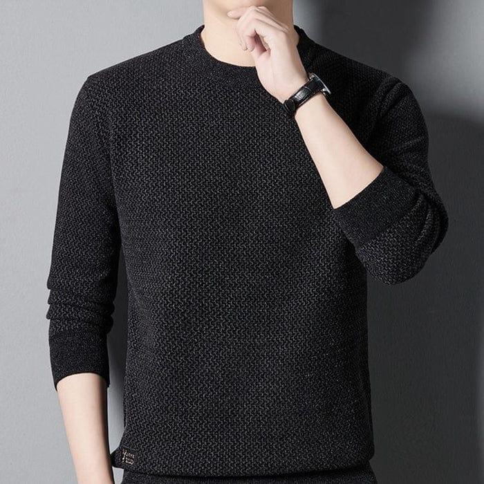 Tommy | Fleece-lined Knit Sweater