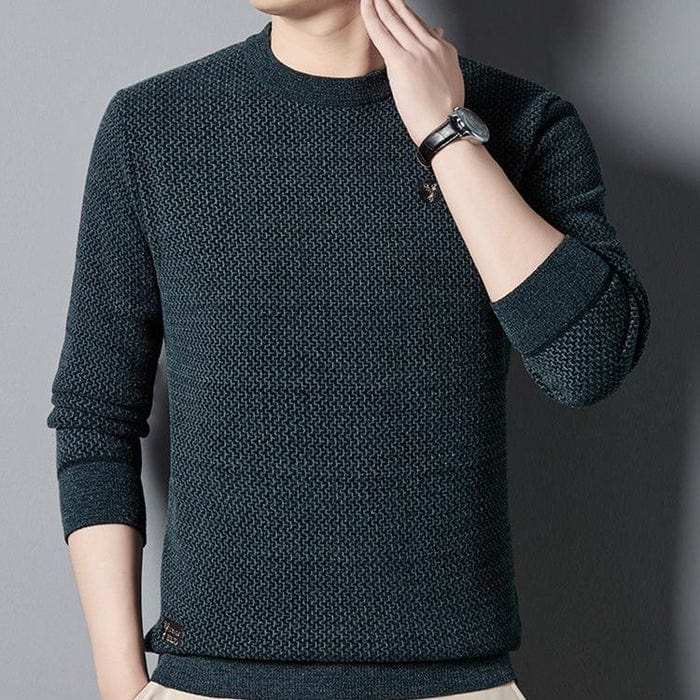 Tommy | Fleece-lined Knit Sweater